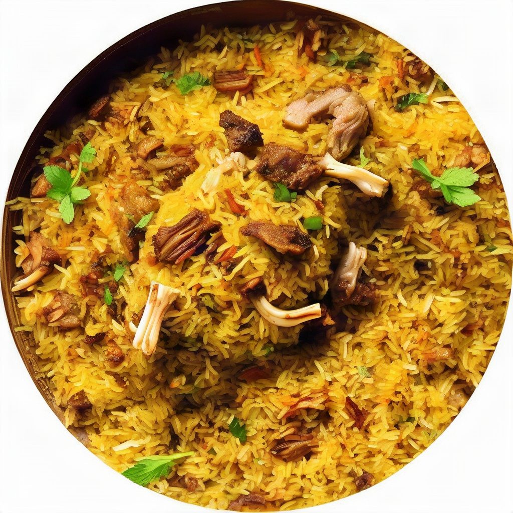 Lamb biryani
